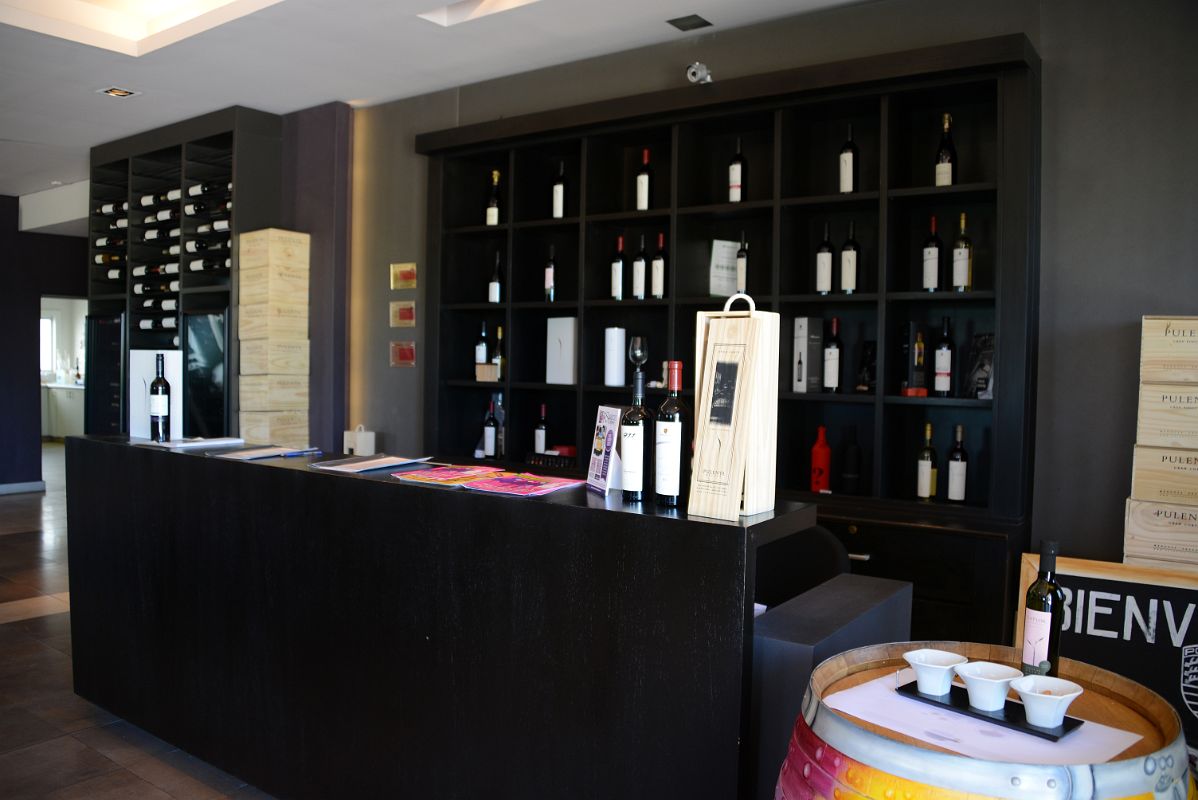 07-04 Pulenta Estate Winery Retail Shop Lujan de Cuyo Tour Near Mendoza